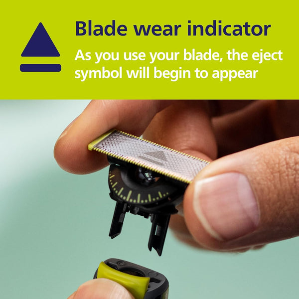 Philips OneBlade Original 360 Blade Heads, 4x One Blade, 16-Month Supply (QP440/50)