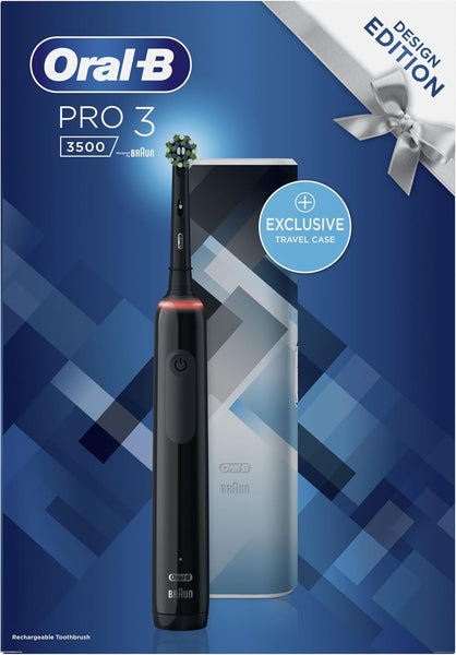 Oral-B Pro 3 Electric Toothbrush For Adults, With Exclusive Travel Case
