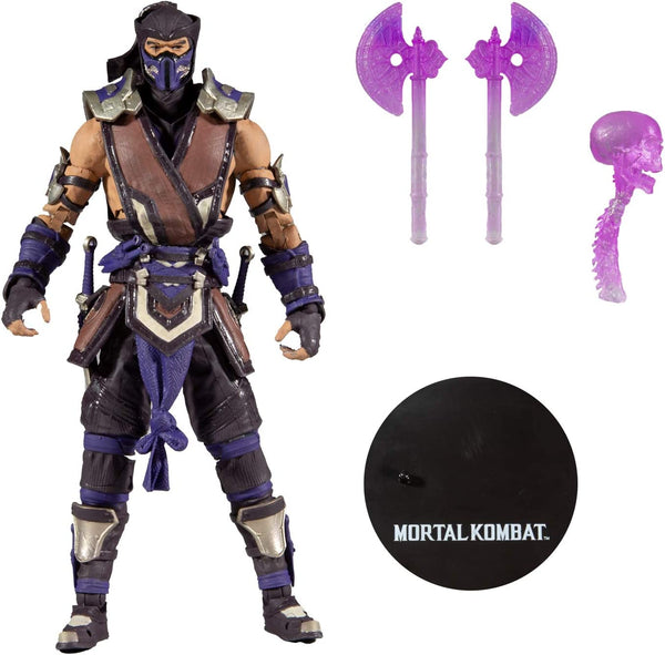 Mortal Kombat Sub-Zero Winter Purple Skin 7" Figure