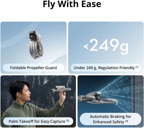 DJI Flip Fly More Combo Drone, with RC 2 Screen Remote Controller, 4K UHD