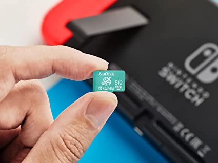 SanDisk 512GB microSDXC card for Nintendo Switch