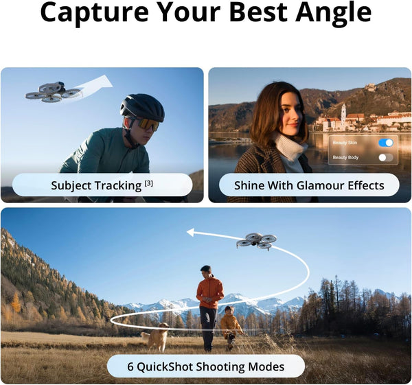 DJI Flip Fly More Combo Drone, with RC 2 Screen Remote Controller, 4K UHD