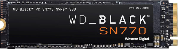 WD_BLACK SN770 1TB NVMe M.2 SSD, M.2 2280 NVMe SSD, Gaming Solid State drive