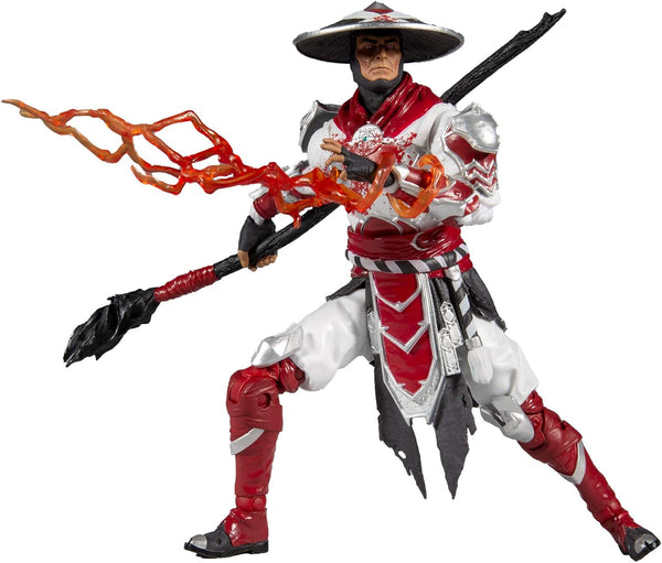 Mortal Kombat Raiden White Hot Fury 7" Figure