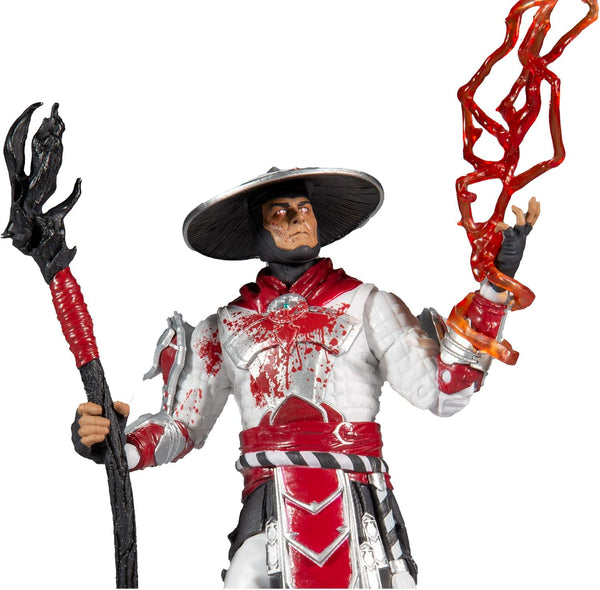 Mortal Kombat Raiden White Hot Fury 7" Figure
