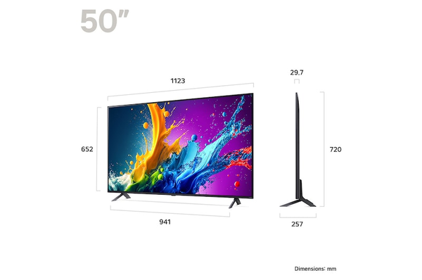 LG QNED80 50 4K Smart TV (50QNED80T6A)