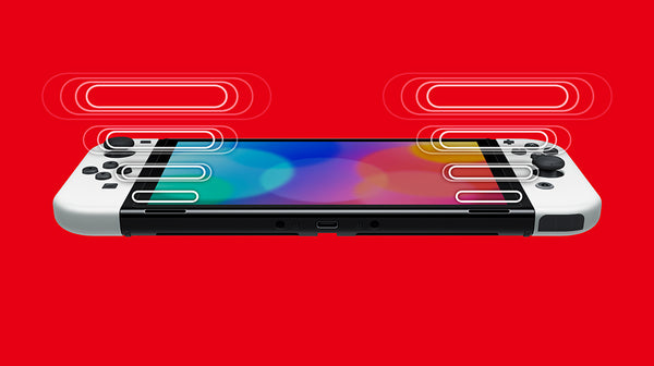 Nintendo Switch (OLED Model) - Neon Red / Neon Blue