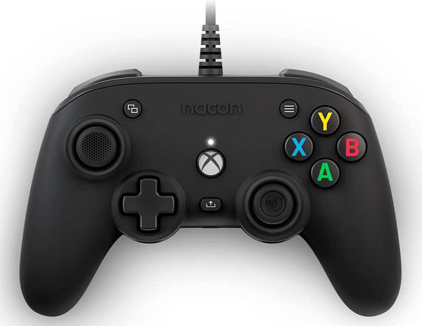 Nacon Pro Compact Official Controller - Black (Xbox Series X / Xbox One / PC)