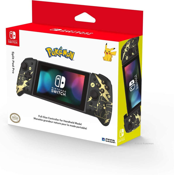 HORI Nintendo Switch Split Pad Pro (Pikachu Black & Gold)