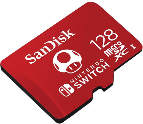 SanDisk microSDXC UHS-I Card for Nintendo Switch, 128GB (SDSQXAO)