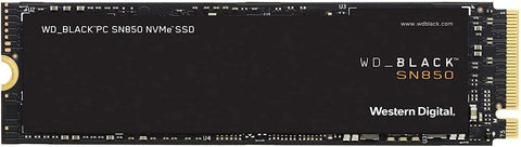 WD_BLACK SN850 1TB NVMe Internal Gaming SSD (PCIe Gen4, 7000 MB/s, M.2 2280, 3D NAND)