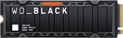 WD_BLACK SN850X 2TB Gaming SSD with Heatsink