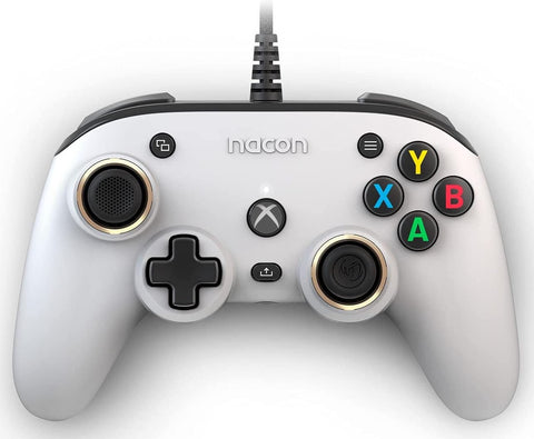Nacon Pro Compact Official Controller - White (Xbox Series X / Xbox One / PC)