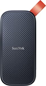 SanDisk 1TB Portable SSD external SSD USB 3.2 Gen 2 up to 520 MB/s read speeds
