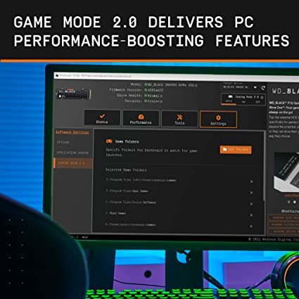 WD_BLACK SN850X 2TB Gaming SSD with Heatsink