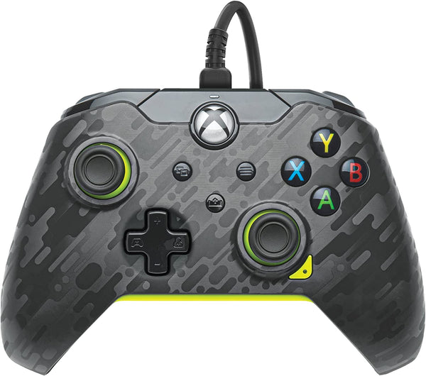 PDP Wired Controller Electric Carbon for Xbox Series X|S