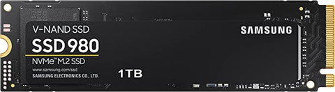 Samsung 980 1 TB PCIe 3.0 (up to 3.500 MB/s) NVMe M.2 Internal Solid State Drive (SSD) (MZ-V8V1T0BW)