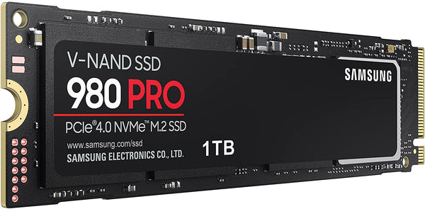 Samsung SSD 980 Pro 1TB (MZ-V8P1T0BW, PCIe 4.0  M.2 Internal Solid State Drive)