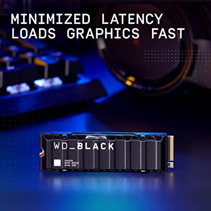 WD_BLACK SN850X 2TB Gaming SSD with Heatsink