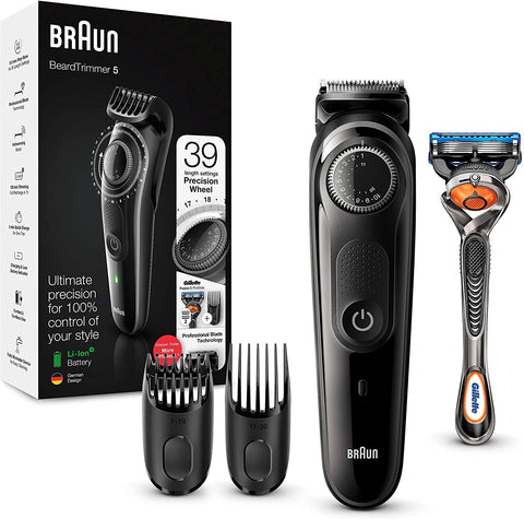 Braun Beard Trimmer and Hair Cutter for men (BT5242)