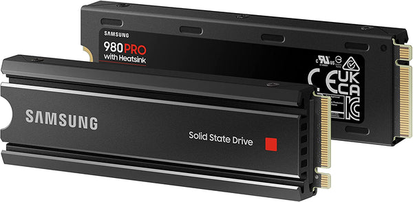 Samsung 980 PRO SSD with Heatsink 2TB (MZ-V8P2T0, NVMe PCIe 4.0)