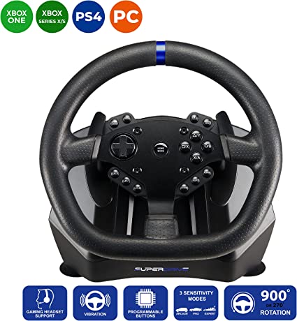 Subsonic Superdrive - SV950 steering wheel for Xbox Serie X/S, PS4, Xbox One, PC