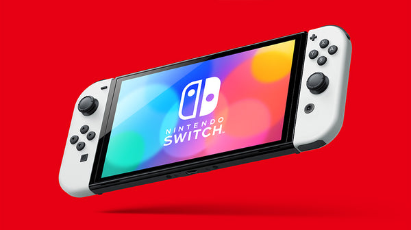 Nintendo Switch (OLED Model) - Neon Red / Neon Blue